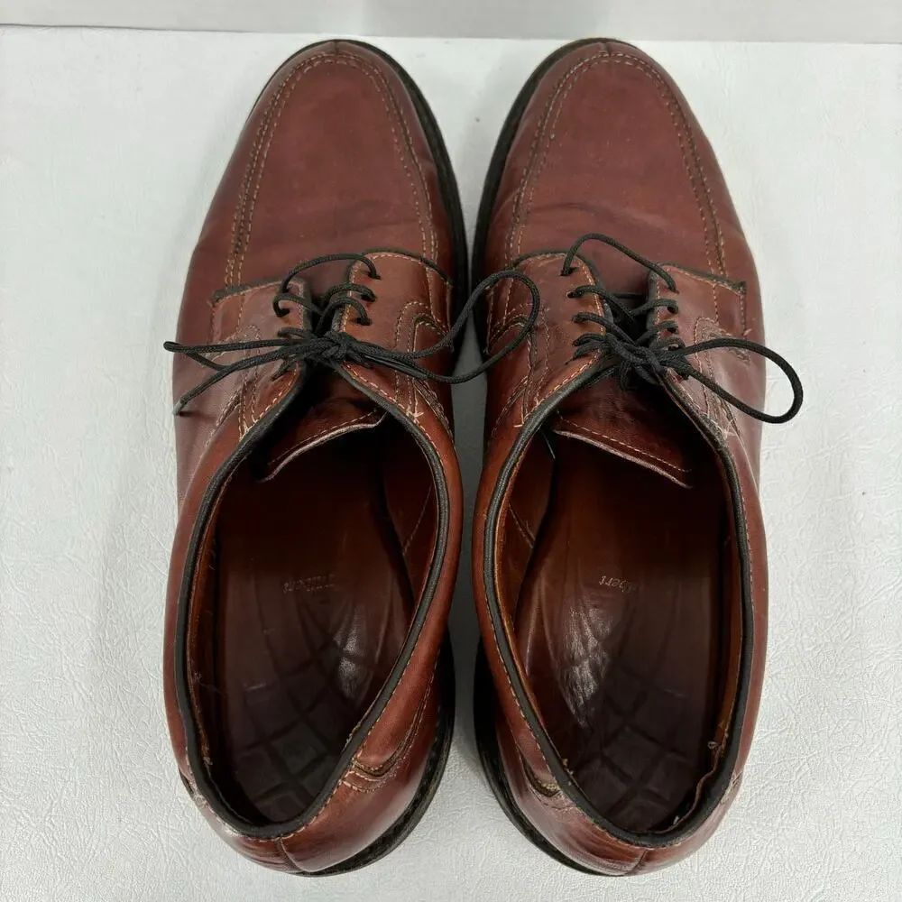 Allen Edmonds Men's Wilbert Oxford Lace Up Leather Shoes‎ Brown Size 9